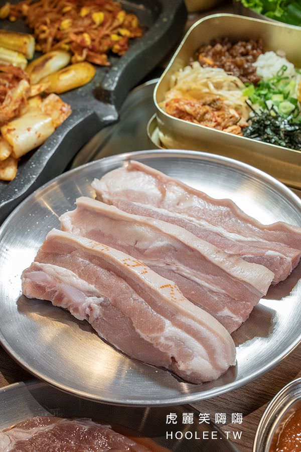 好韓燒韓式燒肉吃到飽 屏東韓式吃到飽 厚切五花豬 - 虎麗笑嗨嗨