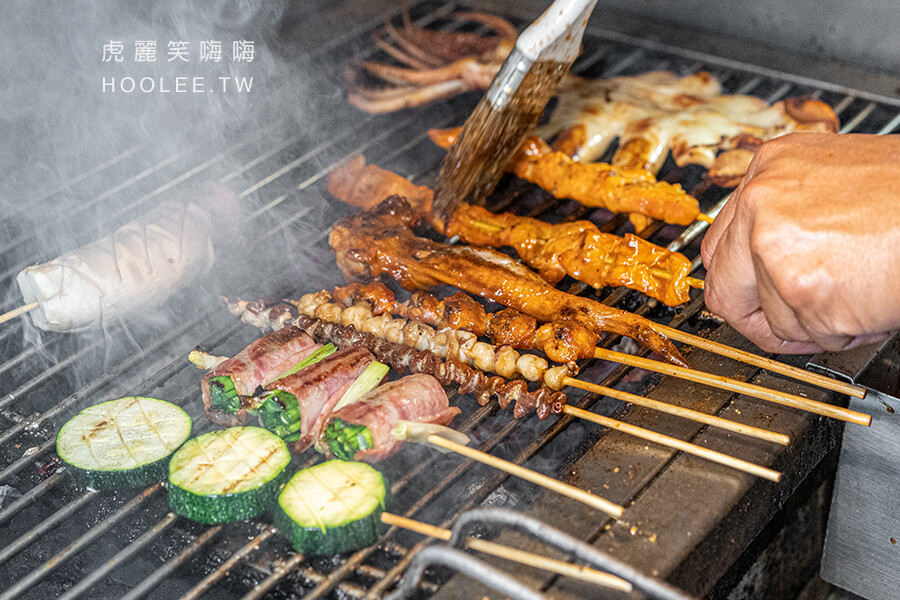 忠华上好炭烤(高雄)武庙人气烤串串!
