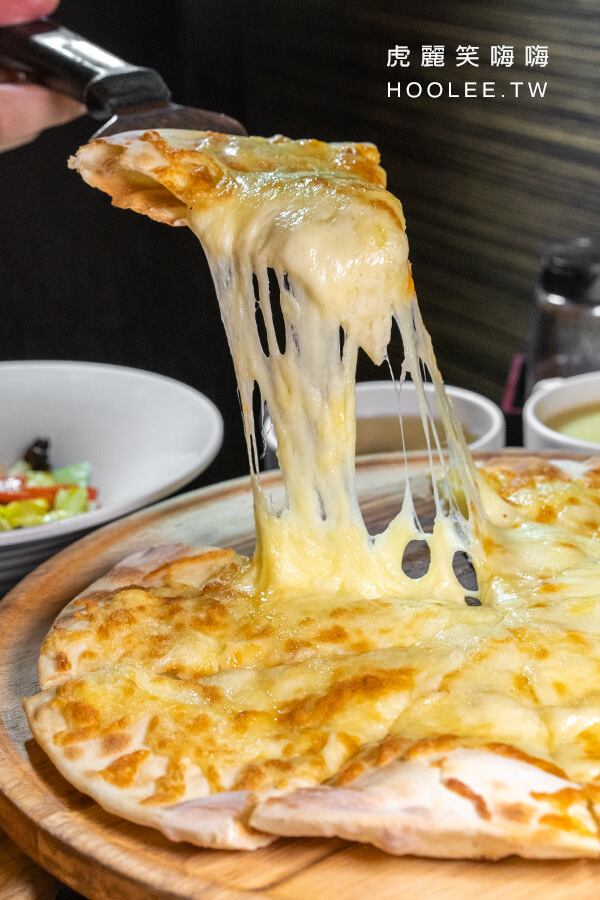 Double Cheese 打爆起司 手工窯烤pizza 高雄披薩吃到飽 莫札瑞拉加厚熔岩起司披薩