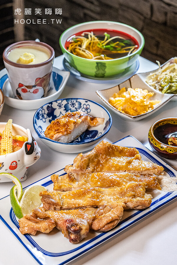 和田古早味日式料理 高雄日本料理推薦 定食 椒鹽烤大雞腿定食 288元