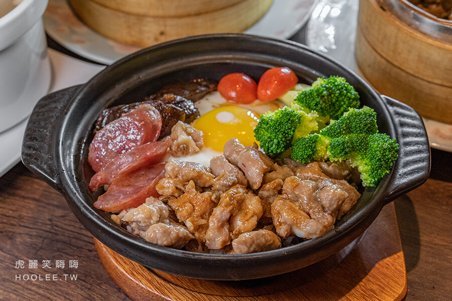 翠王香港茶餐廳 高雄港式 推薦 香港人開的店 臘味排骨煲仔飯 190元