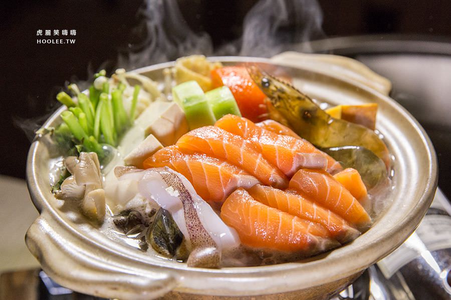 鰺十丼 高雄 北海道鮭魚石狩鍋 聚餐推薦 新崛江必吃創意料理 虎麗笑嗨嗨